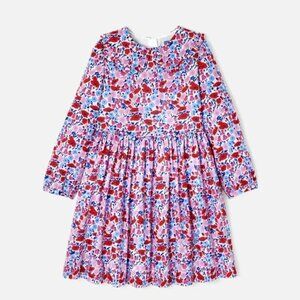 Like new Jacadi floral long sleeve dress in size 10